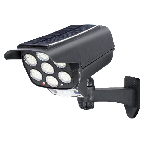 ソーラー充電式ダミーカメラ型LEDライトの商品画像4枚目