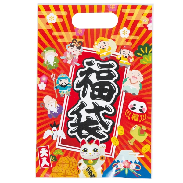 七福神お菓子福袋3点セット【福袋、2026年 午年 正月 干支 招福 開運 迎春】の商品画像3枚目