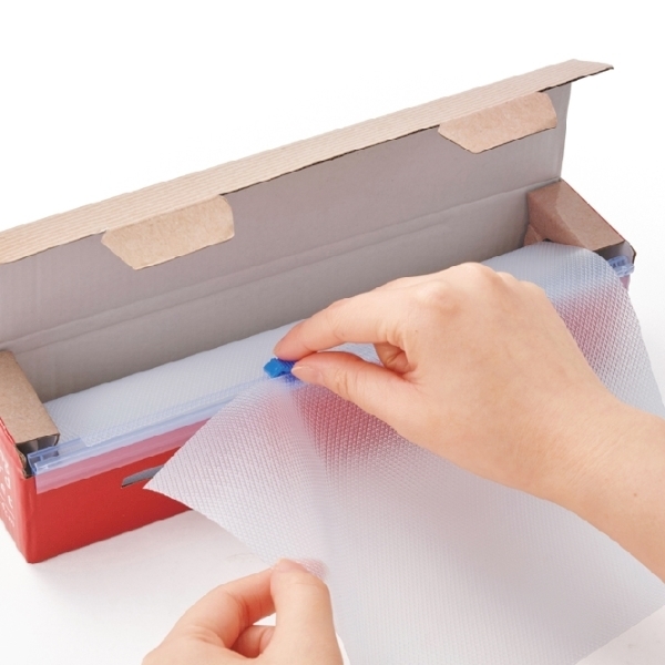 スライドで簡単カット！よごれを防ぐまな板シートの商品画像2枚目