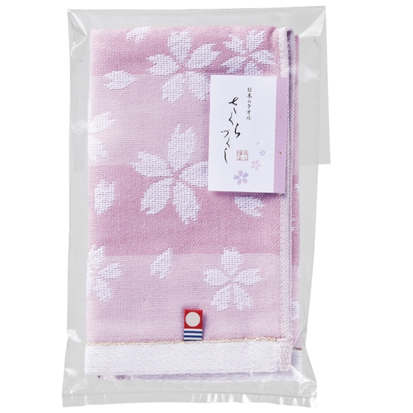 今治さくらづくし　ハンドタオルの商品画像2枚目