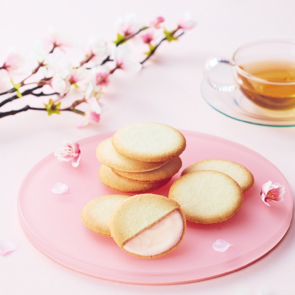 東京風月堂　さくらラングドシャ8枚入の商品画像2枚目