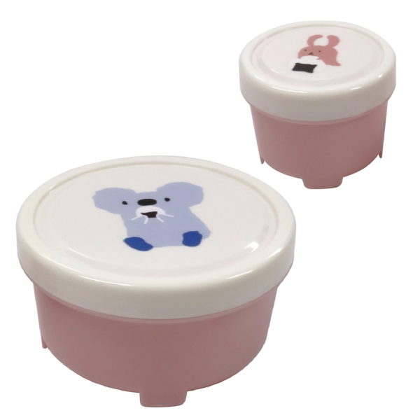 Little　Pockets　小分けカップ2個組(ピンク)の商品画像2枚目