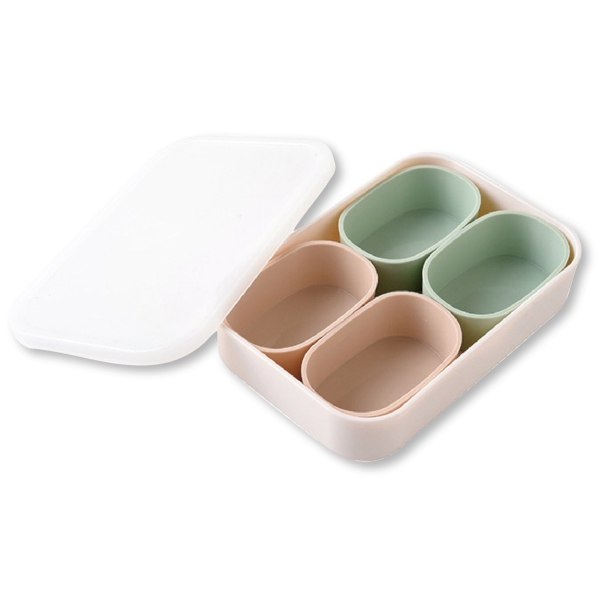 まるみの小分け保存カップ1組(オーバル)の商品画像2枚目