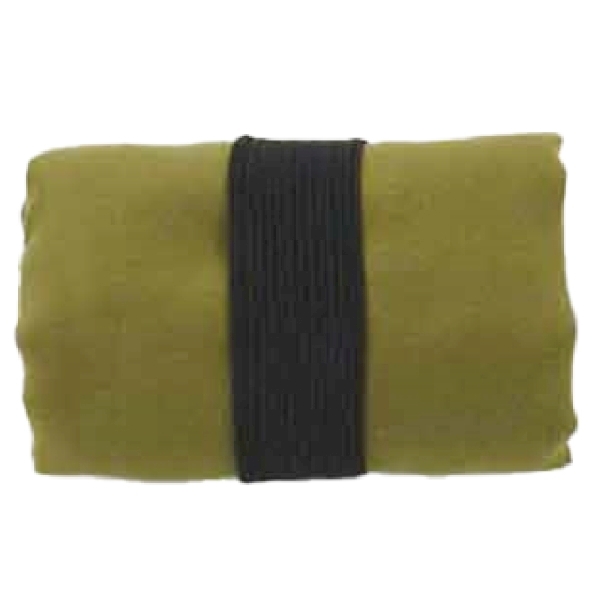 スエード風　コンビニエコバッグ(オリーブ)の商品画像3枚目