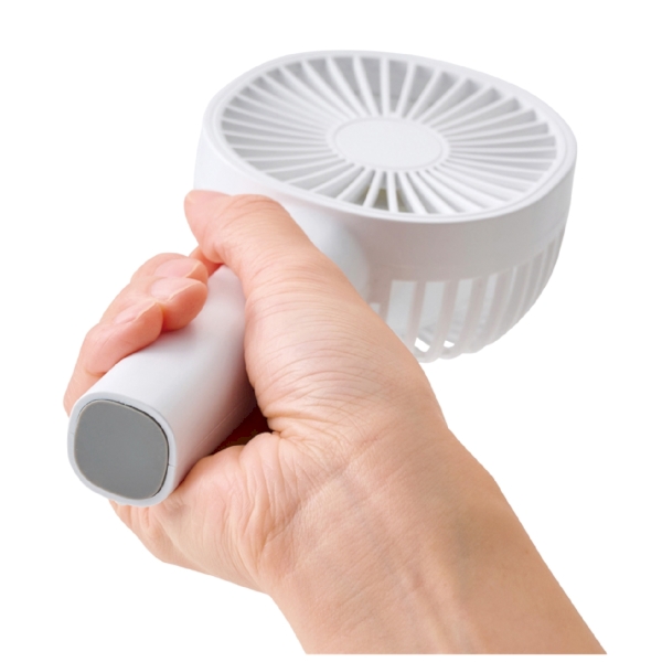 ストラップ付き充電式ハンディファンの商品画像3枚目