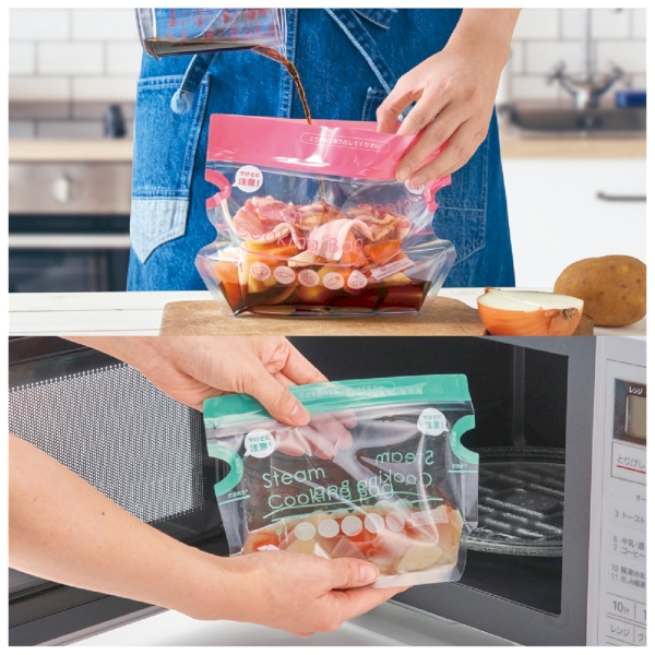 時短簡単　スチームクッキングバッグの商品画像3枚目