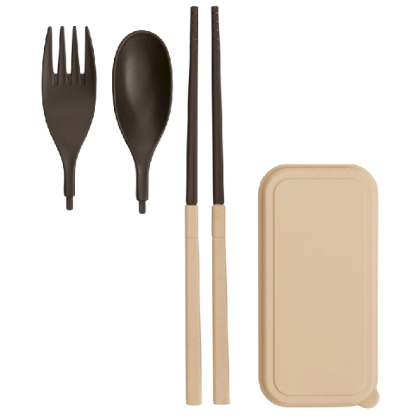 バンブーファイバー　携帯カトラリーセットの商品画像4枚目