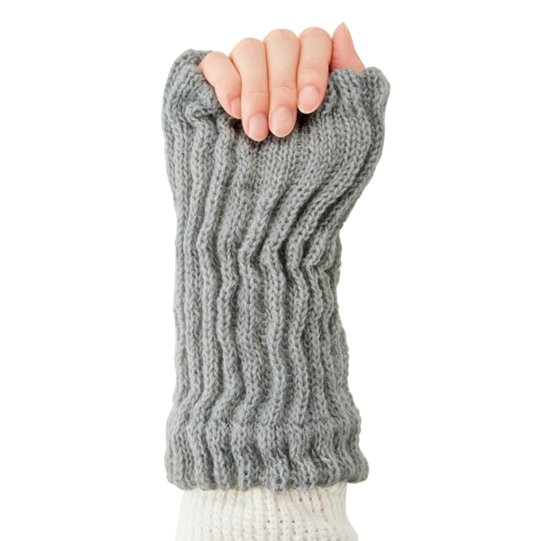 シルク混アンクルウォーマー2枚組の商品画像2枚目