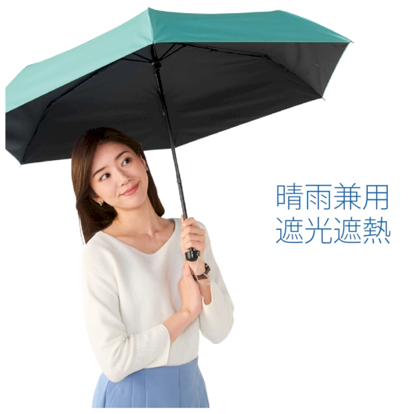 晴雨兼用　遮光遮熱折りたたみ傘1本の商品画像2枚目