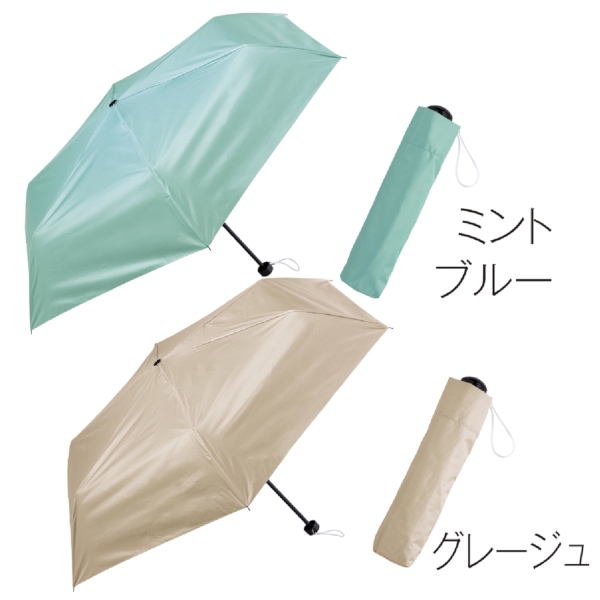 晴雨兼用　遮光遮熱折りたたみ傘1本の商品画像3枚目