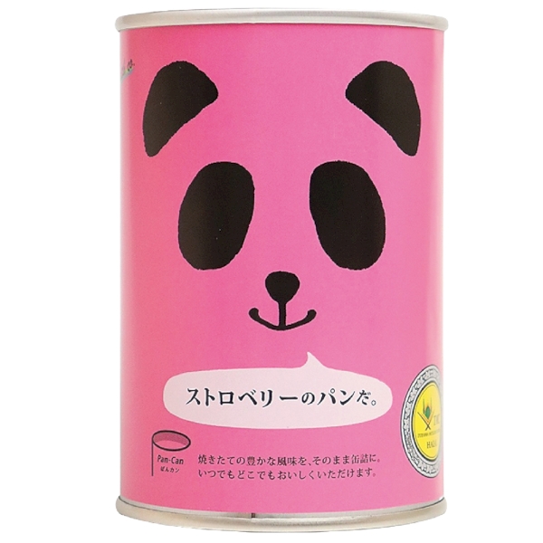 パンの缶詰　ストロベリーのパンだ。100gの商品画像2枚目