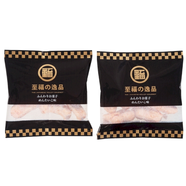 至福の逸品　ふんわりお菓子　めんたいこ味5袋の商品画像2枚目