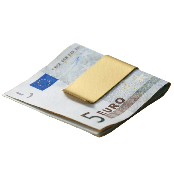 金色のマネークリップ&ポケットルーペセットの商品画像2枚目