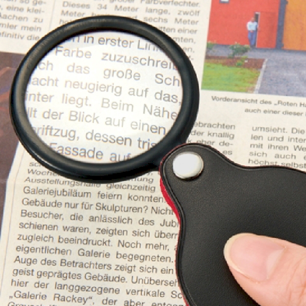 金色のマネークリップ&ポケットルーペセットの商品画像3枚目