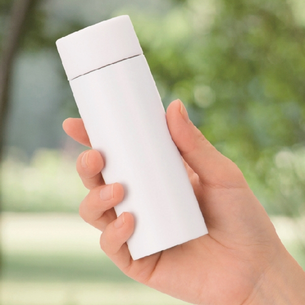 真空ステンレス　ポケットボトル(ホワイト)の商品画像2枚目