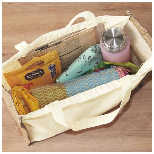 肩掛けナチュラルトートバッグの商品画像3枚目