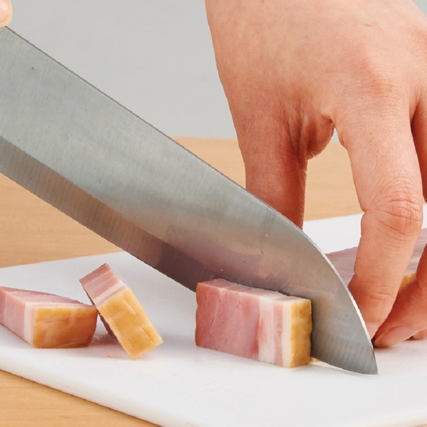 オールステンレス三徳包丁の商品画像2枚目