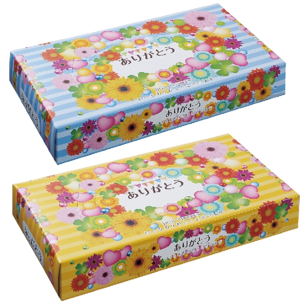 ありがとう　BOXティッシュ40W　1個の商品画像3枚目