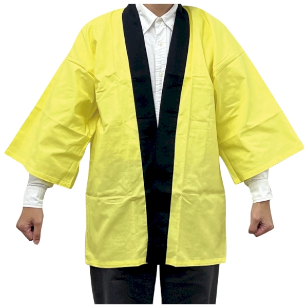 オリジナルベーシック法被1着(イエロー)の商品画像2枚目