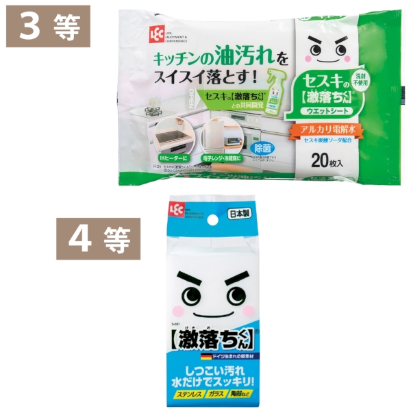 キッチンキレイ！激落ちくん抽選会30人用の商品画像5枚目