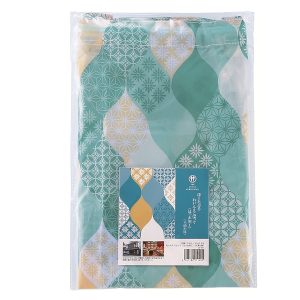京都くろちく・ぽーたぶるれいんえこばっぐ(はっ水加工)(立涌小紋)の商品画像8枚目