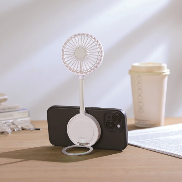 マグネット対応充電式フレキシブルアームファンの商品画像2枚目