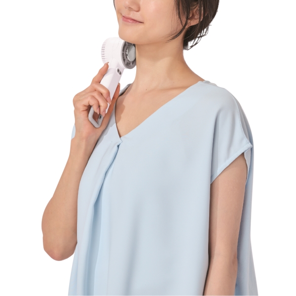 ペルチェ2WAYハンディファン(カラビナ付き)の商品画像4枚目