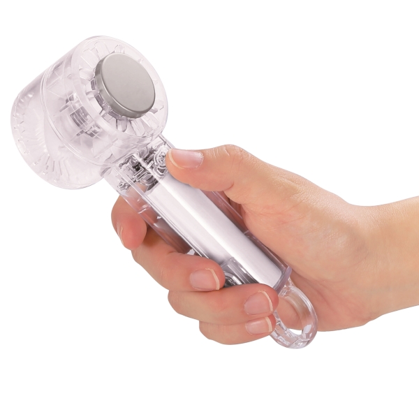 クリアペルチェハンディファン(カラビナ付き)の商品画像3枚目