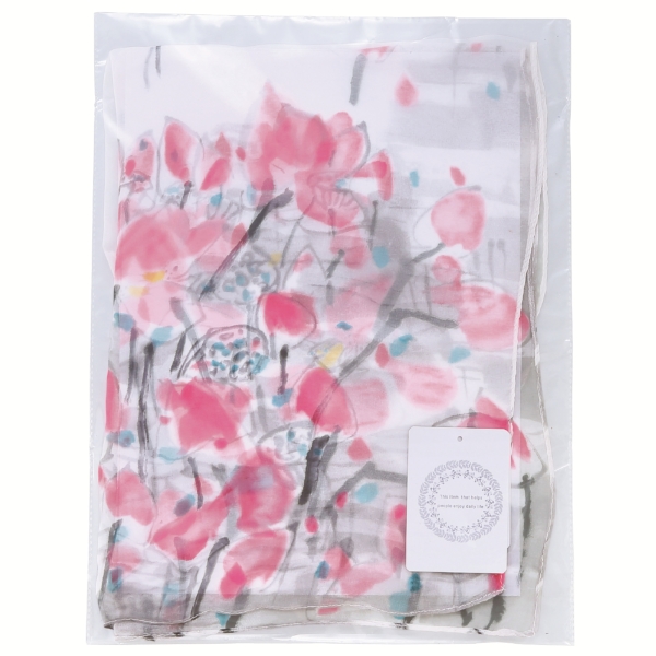 エアリーフルール　シフォンストールの商品画像4枚目