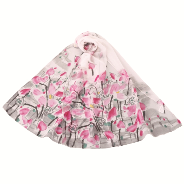 エアリーフルール　シフォンストールの商品画像7枚目