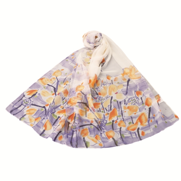 エアリーフルール　シフォンストールの商品画像8枚目