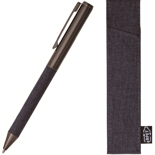 リサイクルPET生地使用ボールペン(ケース入り)の商品画像3枚目
