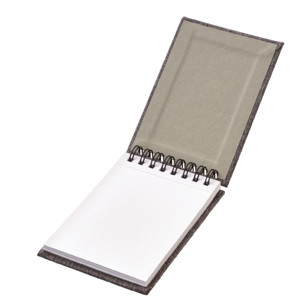 リサイクルPET生地使用リングメモ帳の商品画像4枚目