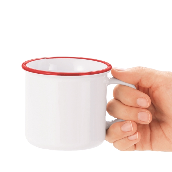 ホーローライクマグ(ブラック)の商品画像2枚目