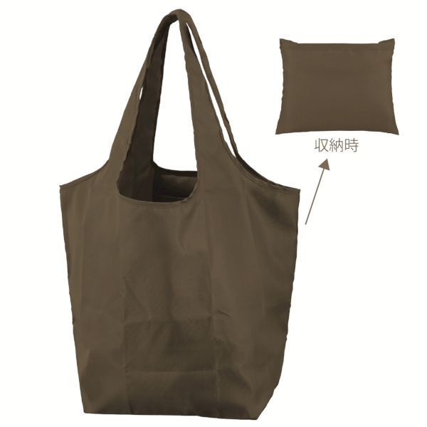 セルトナ・マチ広ラージポータブルエコバッグ(カーキ)の商品画像3枚目