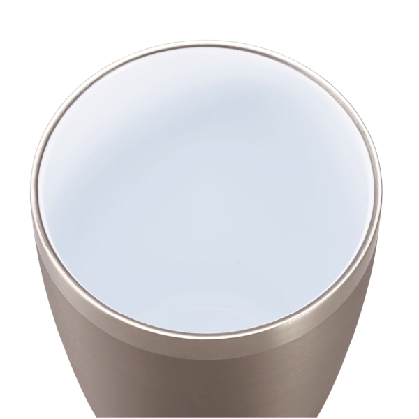 セラミック加工真空二重構造ステンレスタンブラー(グレージュ)の商品画像2枚目