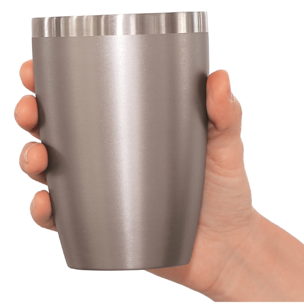 セラミック加工真空二重構造ステンレスタンブラー(グレージュ)の商品画像3枚目