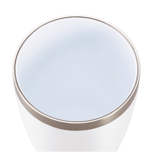 セラミック加工真空二重構造ステンレスタンブラー(ホワイト)の商品画像2枚目