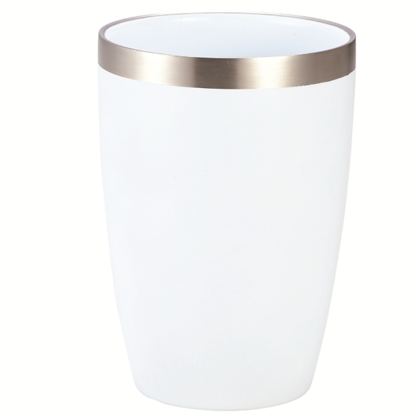 セラミック加工真空二重構造ステンレスタンブラー(ホワイト)の商品画像4枚目