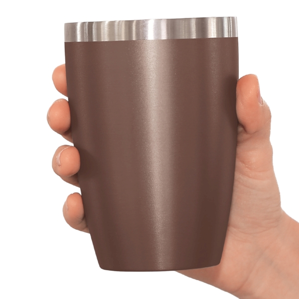 セラミック加工真空二重構造ステンレスタンブラー(シルバー)の商品画像3枚目