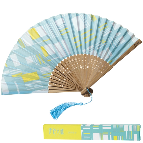 伊砂文様　涼彩扇子の商品画像4枚目