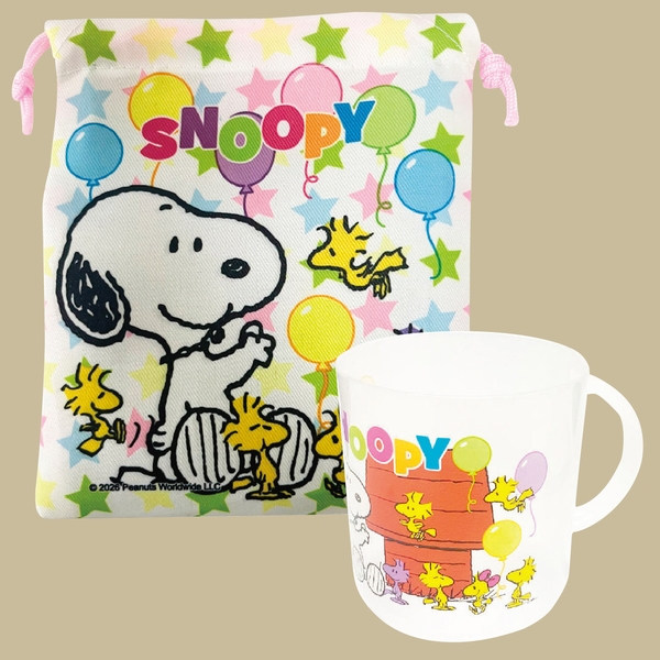 スヌーピー　コップ&巾着セットの商品画像8枚目