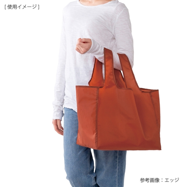 eTONE　ポーチ付きマチ広バッグ(ブルー)の商品画像3枚目