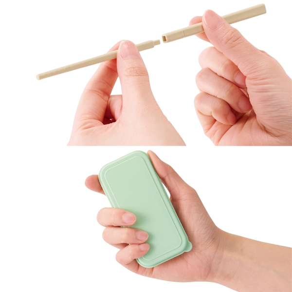 バンブーファイバー携帯カトラリーセットの商品画像3枚目