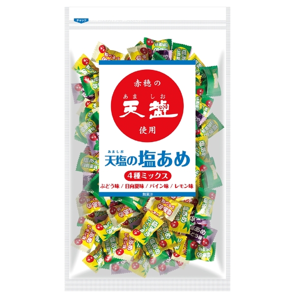 赤穂の天塩使用　天塩の塩あめ　4種ミックス1kgの商品画像2枚目