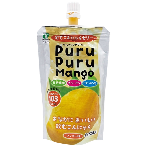 飲むこんにゃくゼリー　プルプルマンゴー130gの商品画像2枚目
