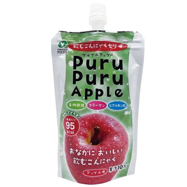 飲むこんにゃくゼリー　プルプルアップル130gの商品画像2枚目