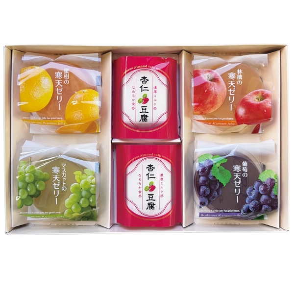 杏仁豆腐&フルーツ寒天アソートの商品画像2枚目