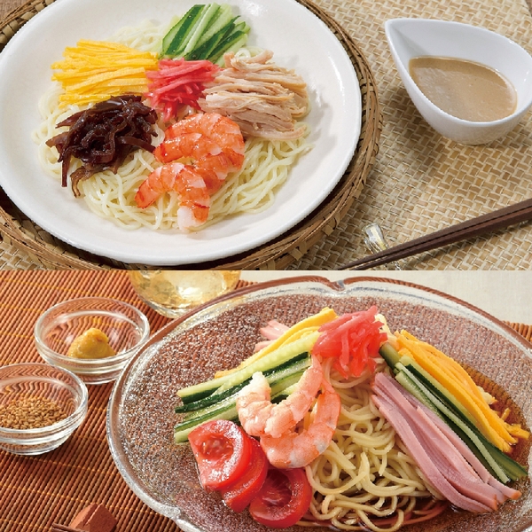 至福の逸品　極旨生麺　冷し中華食べ比べ4食組の商品画像3枚目