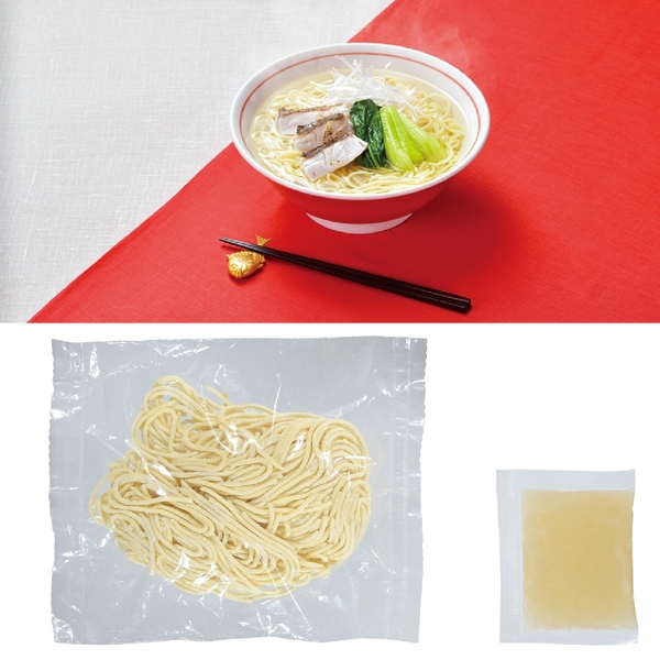 金の献呈　旨み凝縮生ラーメン2食(鯛・ふぐ)の商品画像3枚目